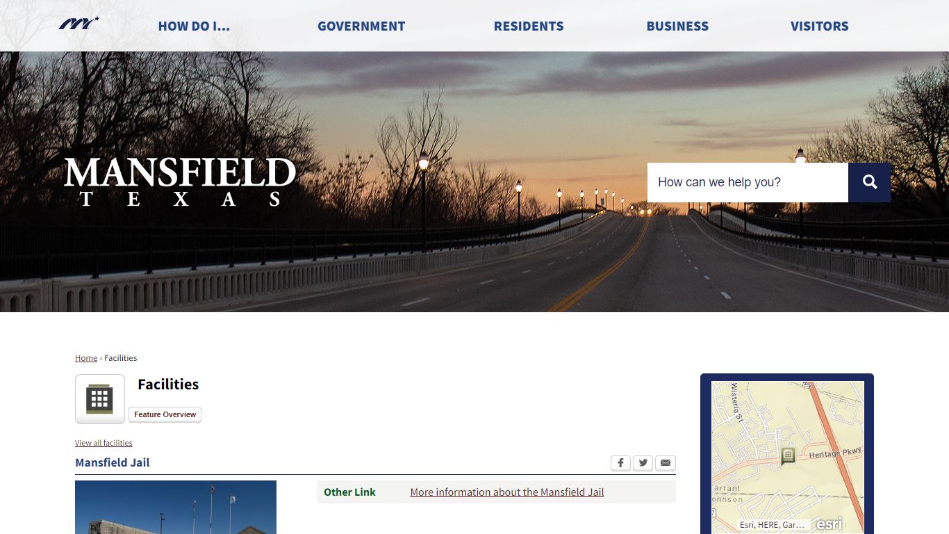 Facilities • Mansfield, TX • CivicEngage